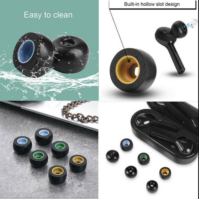 Set 6 Miếng Đệm Tai Nghe Cho Jabra Elite 65t Samsung Gear Iconx Galaxy