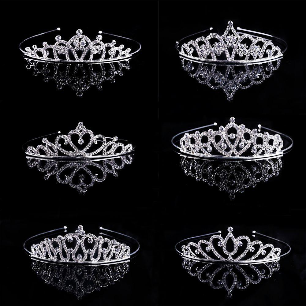 Vương Miện Cài Tóc Hình Trái Tim Thời Trang Cho Cô Dâu