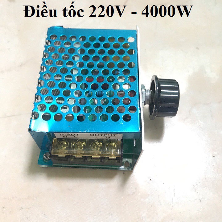 Bộ Điều Tốc 220v - 4000w - 2000W -Bộ điều khển tốc độ động cơ, ánh sáng 4000W/220V,Dimmer 4000W Đ