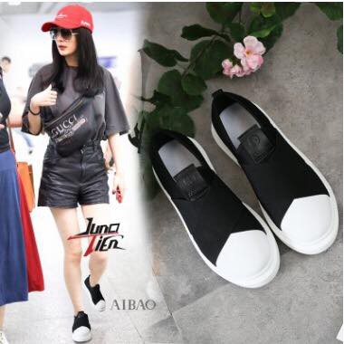 Giày Slipon đan chéo 3p