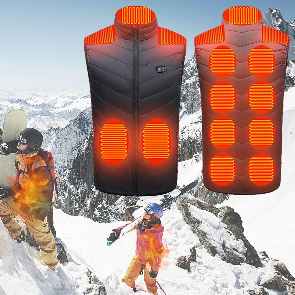 SHOUKEY Áo KhoáC Giữ ẤM Không Tay Unisex