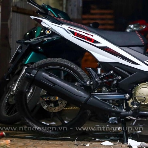 Tem Rời Yamaha Exciter 150 2021 Trắng Đỏ