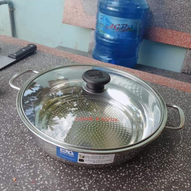 Chảo lẩu inox đông á