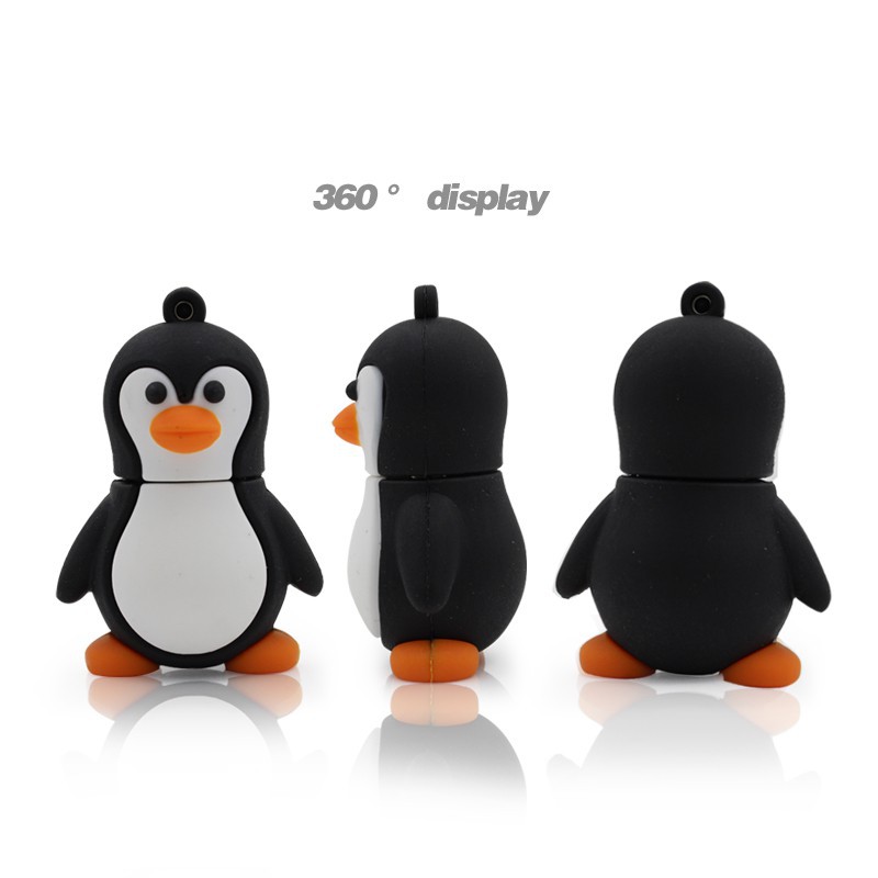USB dung lượng 64GB hình chim cánh cụt dễ thương
