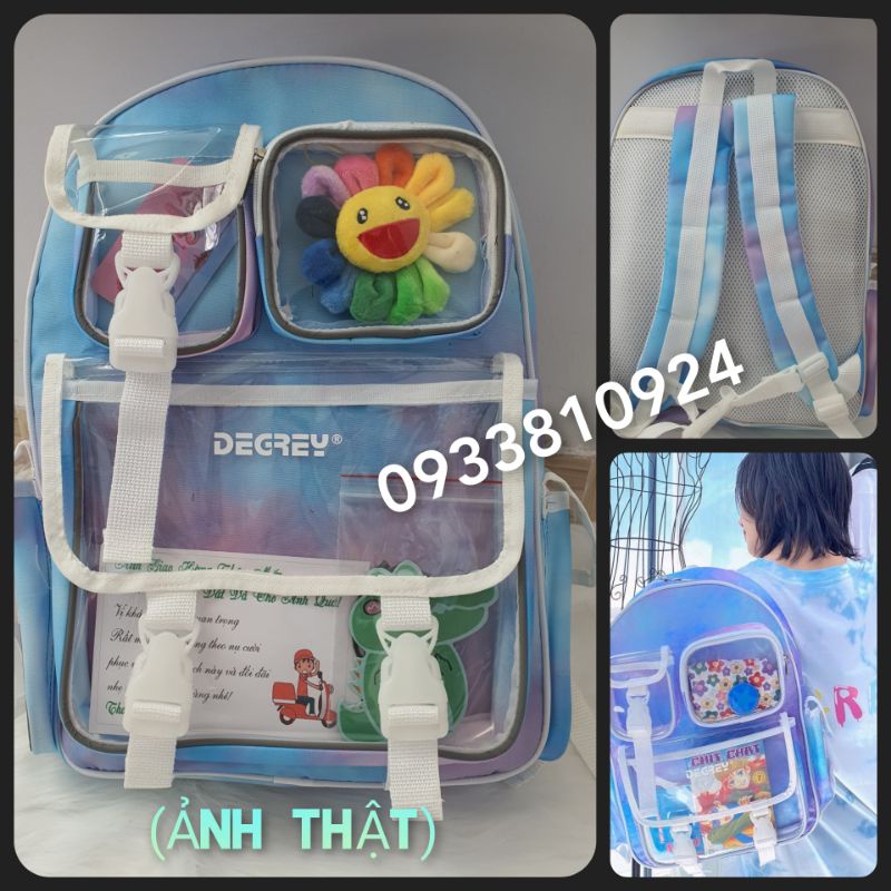 Balo Degrey TieDye Backpack thời trang nam nữ họa tiết