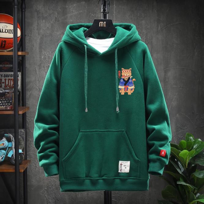Áo Hoodie unisex nam nữ form rộng oversize Nỉ bông - HD21