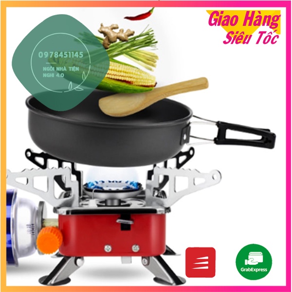 Bếp gas mini xếp gọn du lịch dã ngoại đa năng 2800 W