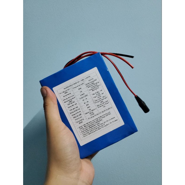Pin Lithium LifePO4  lưu trữ năng lượng Mặt Trời, nguồn dự phòng camera, wifi, cửa cuốn,...