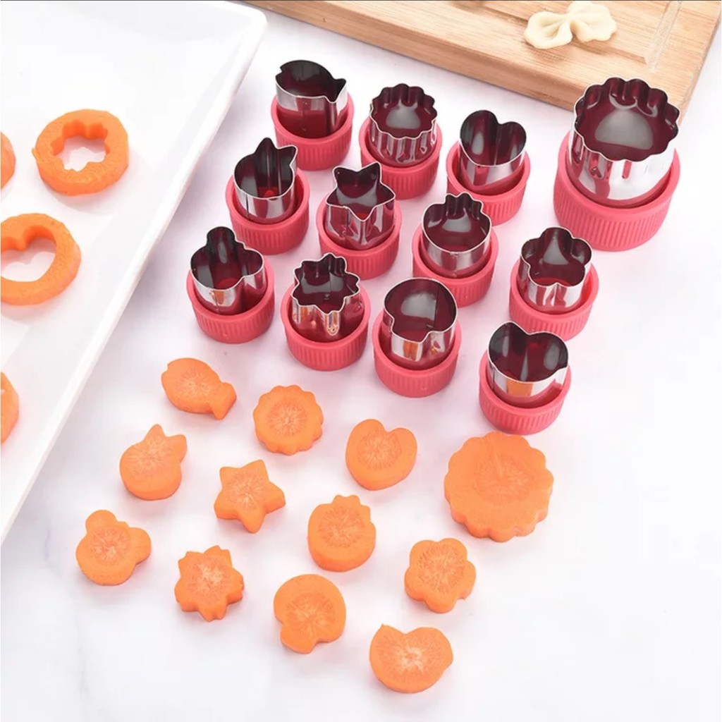 Khuôn tạo hình rau củ quả, tạo hình bánh quy, tạo hình cookie