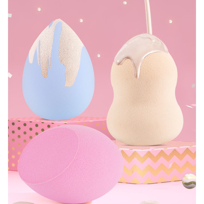 Mút Trang Điểm Mềm Mại Hình Quả Trứng Không latex Chất Lượng Cao