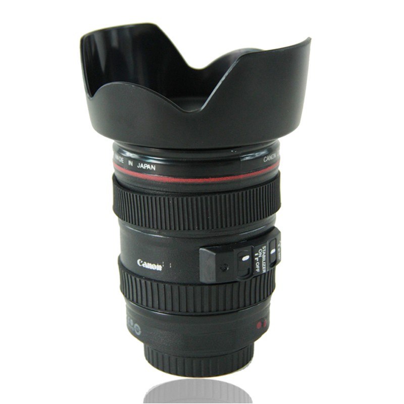 Cốc Uống Cà Phê Hình Ống Kính Máy Ảnh Caniam Ef 24-105mm