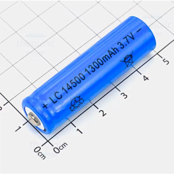 Pin sạc 14500 3.7V 7.4V size AA có giắc SM dung lượng 1200 -1300 mAh pin xe đồ chơi
