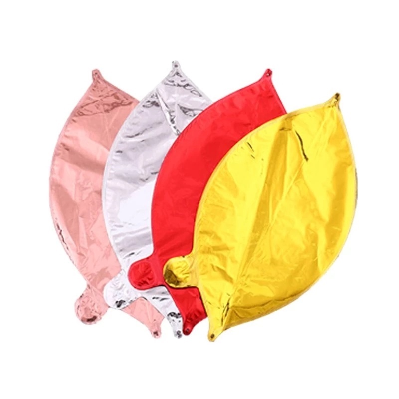 Bong Bóng Khí Heli Bằng Kim Loại Màu Vàng Hồng 4D Cỡ Lớn 22 Inch Xoay 360 Độ Trang Trí Tiệc Cưới / Sinh Nhật / Valentine