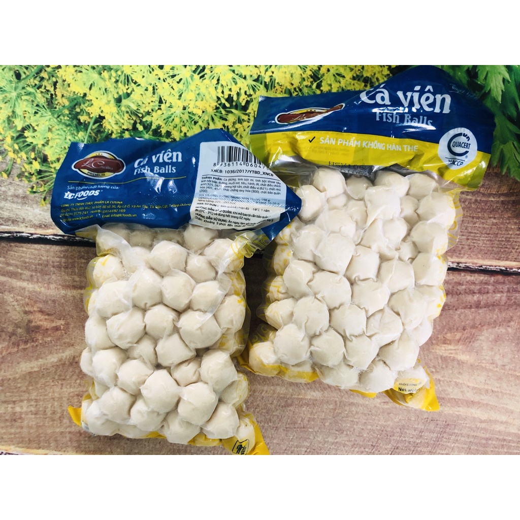 500g cá viên chiên loại ngon