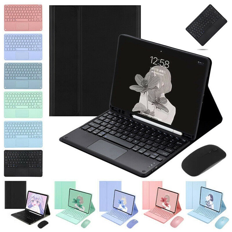 Bao Da Máy Tính Bảng Có Bàn Phím Không Dây Cho Samsung Galaxy Tab S6 Lite 10.4 SM-P610 SM-P615