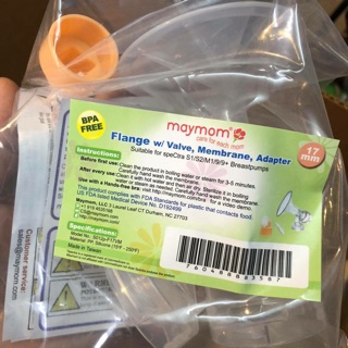 1 Phễu Maymom đủ size 15- 17- 19 - 21 - 24 -27mm
