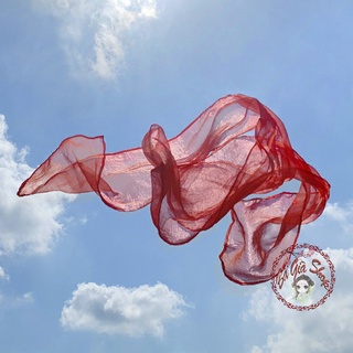 Lụa khăn múa gần 3met khăn voan