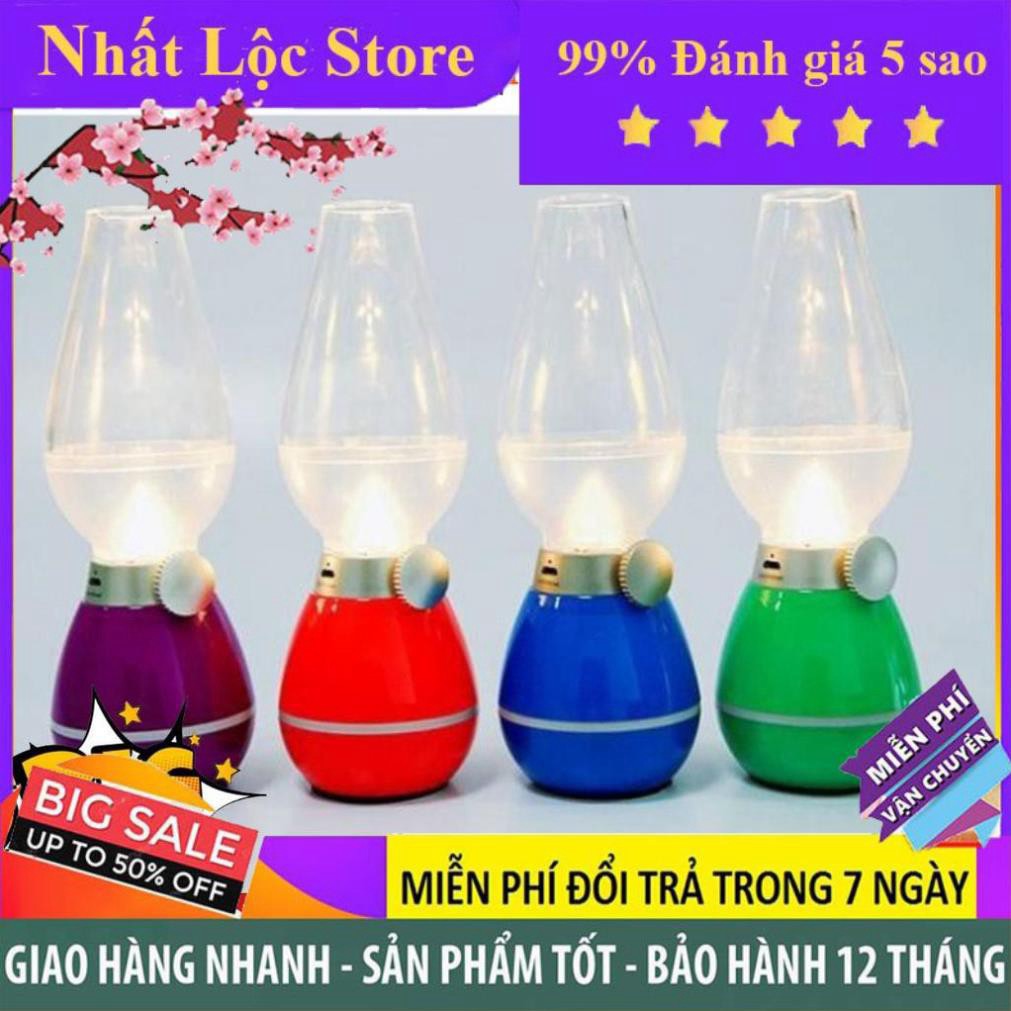 ĐÈN DẦU THẦN KỲ THỔI LÀ SÁNG VỖ NHẸ LÀ TẮT BÓNG LED CẢM ỨNG00