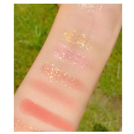 Bảng Phấn Mắt Nhũ 9 Ô Dikalu Baby Tông Màu Nâu Cam Vàng Siêu HOT | BigBuy360 - bigbuy360.vn