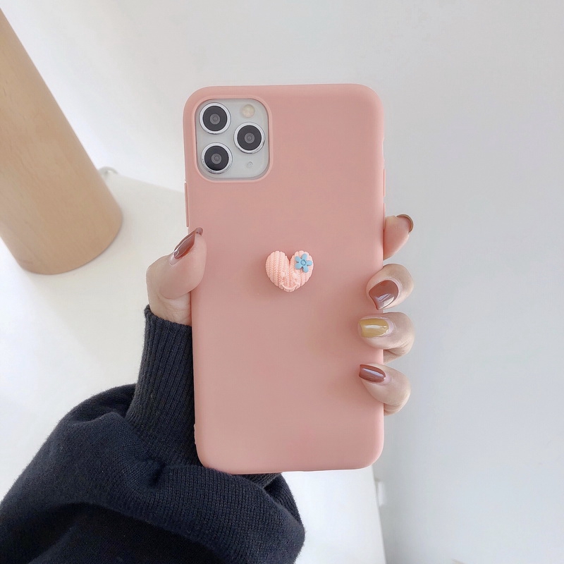 Ốp Điện Thoại Tpu Hình Trái Tim 3d Cho Xiaomi Redmi Note 5 7 7 7A Mi a3 9T Note 9S 8 Pro Mi A2 Lite