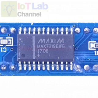 Mạch hiển thị 8 LED 7 đoạn MAX7219
