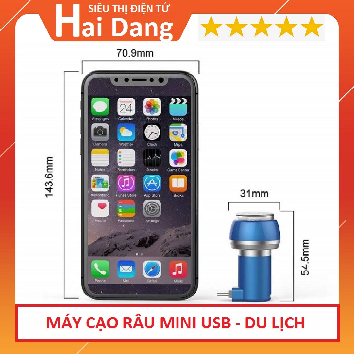 Máy Cạo Râu Mini/ Dao Cạo Du Lịch/ Thích Hợp Cho Điện Thoại Android