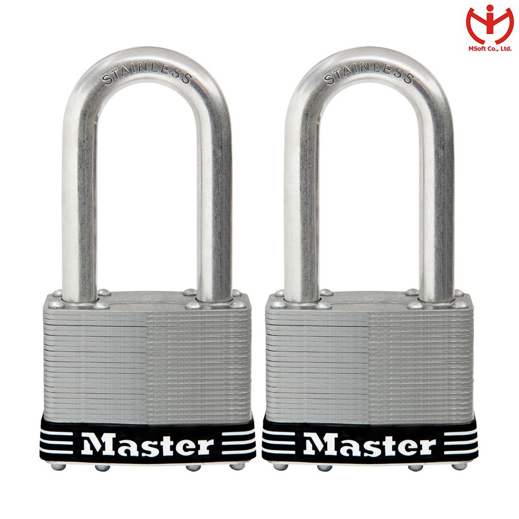 [Hỏa tốc HCM] Bộ 2 ổ khóa càng dài Master Lock 15SSTLJ - MSOFT