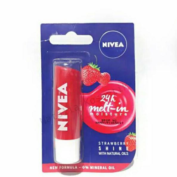 (Hàng Mới Về) Son Dưỡng Môi Chiết Xuất Trái Cây Chăm Sóc Da Môi Nivea | BigBuy360 - bigbuy360.vn