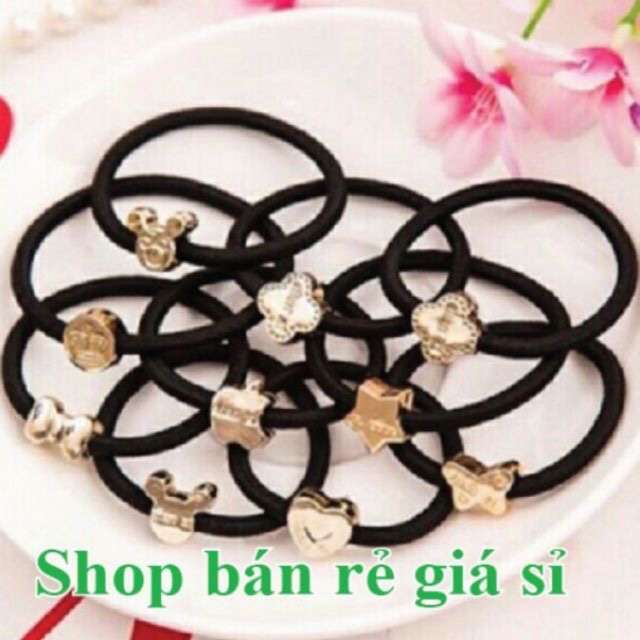 Dây cột tóc 1 cái1 k  nha mn