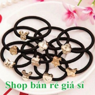 Dây cột tóc 1 cái1 k nha mn