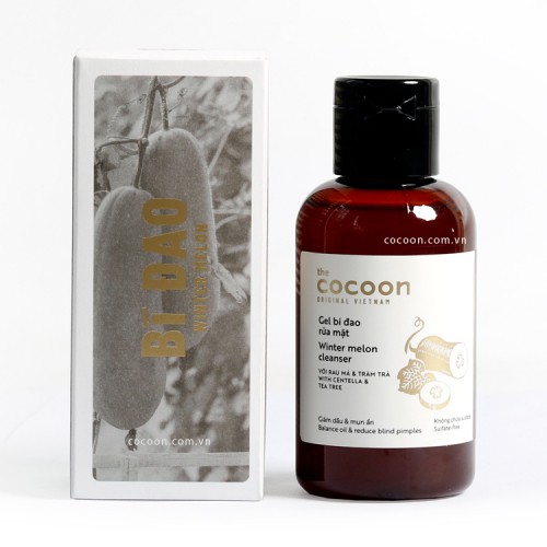 Sữa Rửa Mặt Cocoon Bí Đao Dạng Gel Giúp Giảm Mụn Và Cấp Ẩm Cho Da Winter Melon Cleanser 140-310ml - Khongcoson | BigBuy360 - bigbuy360.vn