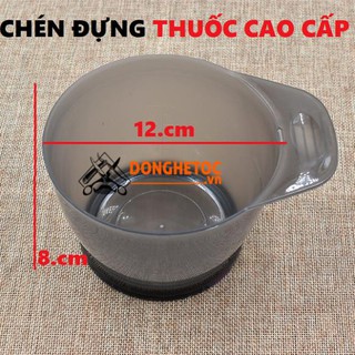 Chén đựng thuôc nhuộm tóc hóa chất