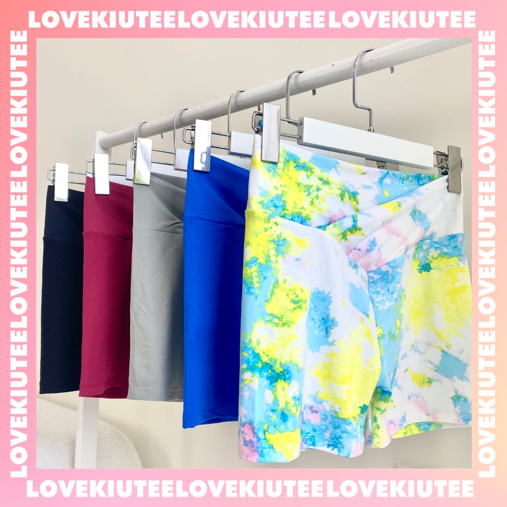 Quần đùi chun mông khoe dáng tăng vòng 3 căng tròn có size dành cho bạn gái LOVEKIUTEE