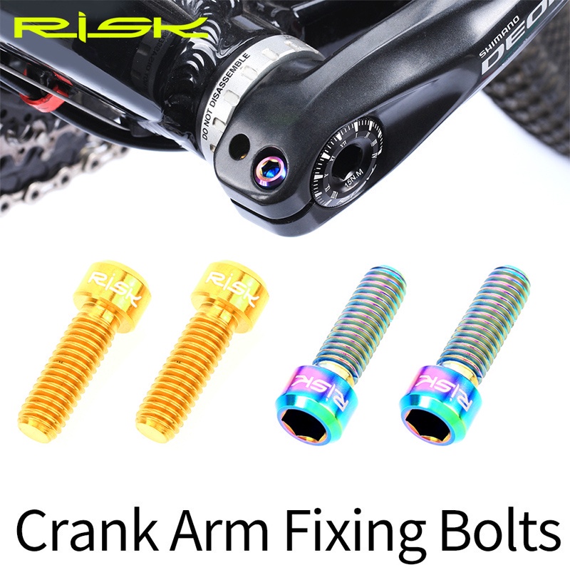 Set 2 Ốc Vít Cố Định Đĩa Phanh Xe Đạp Leo Núi M6*18mm