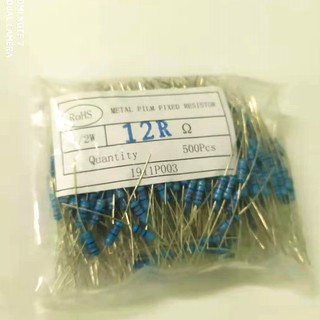 Điện trở than quy cách 1/2W 12R 100 con
