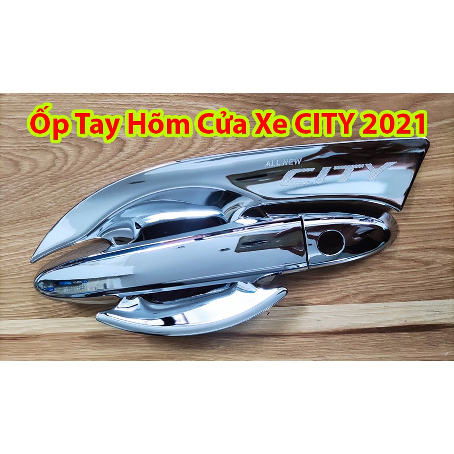 CITY 2021Ốp Trang Trí Tay Hõm Cửa Mạ Crom Xe Honda City 2021