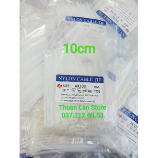 Túi 100c dây rút nhựa dài 10cm