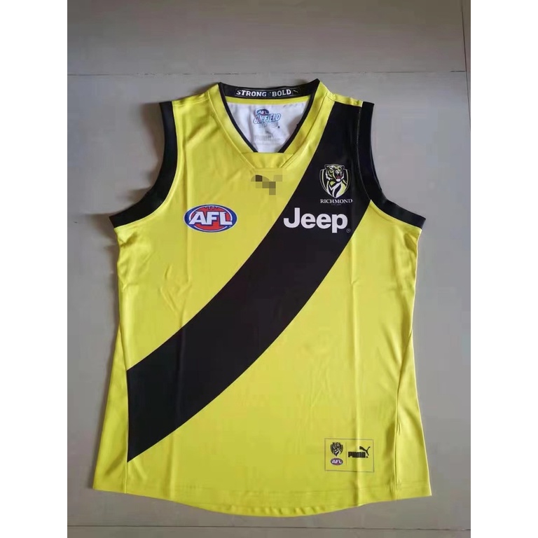 2021-2022afl Richmond West Coast Úc Áo Vest Bóng Bầu Dục