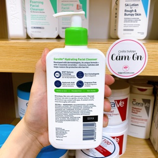 Sữa rửa mặt Cerave Hydrating Cleanser ( 355mL )