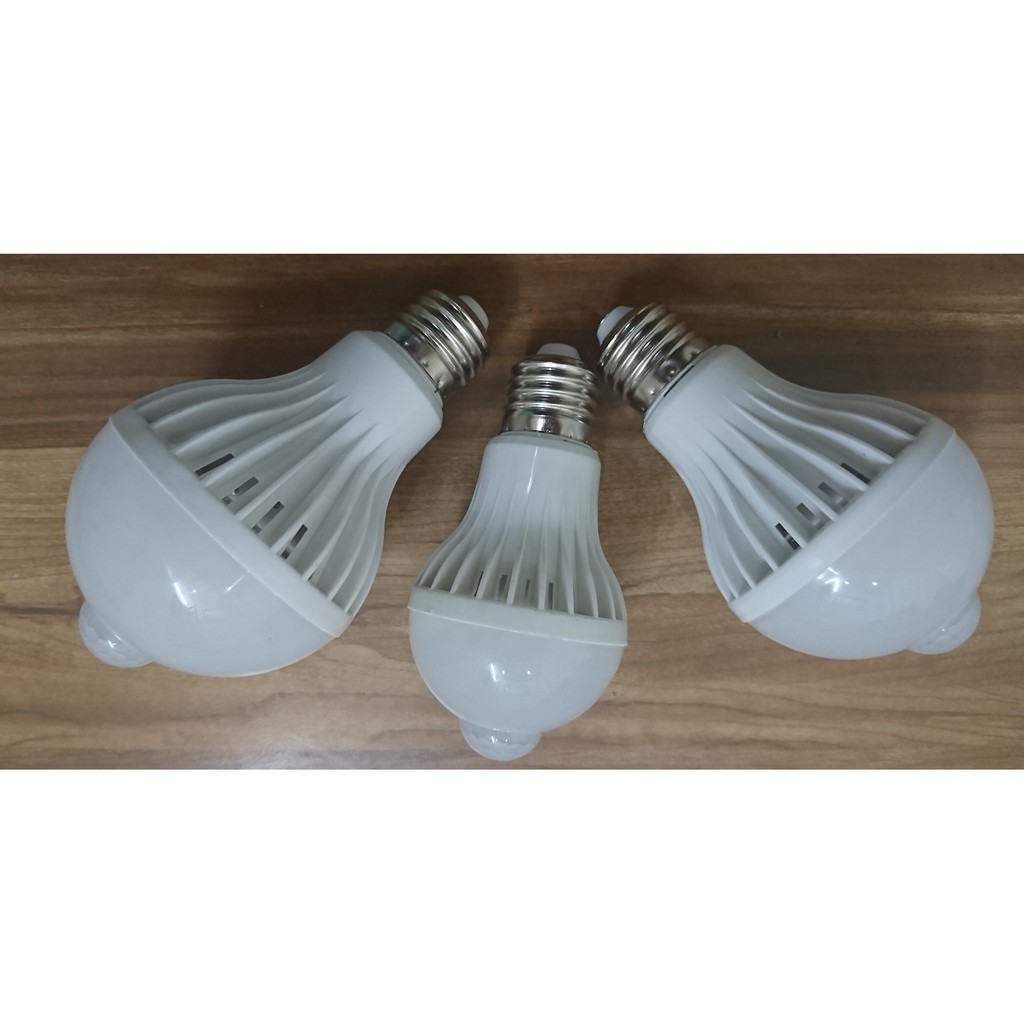 Bóng Đèn LED Lắp Nhà Vệ Sinh, Đèn Cầu Thang, Đèn Hành Lang - Tự động Bật Đèn Khi Có Người (Tích hợp mắt thần hồng ngoại) | BigBuy360 - bigbuy360.vn