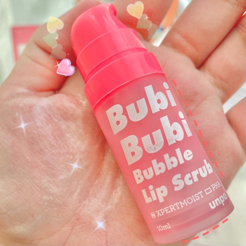 Tẩy tế bào chết sủi bọt cho môi Unpa Bubi Bubi Bubble Lip Scrub - Hàn Quốc