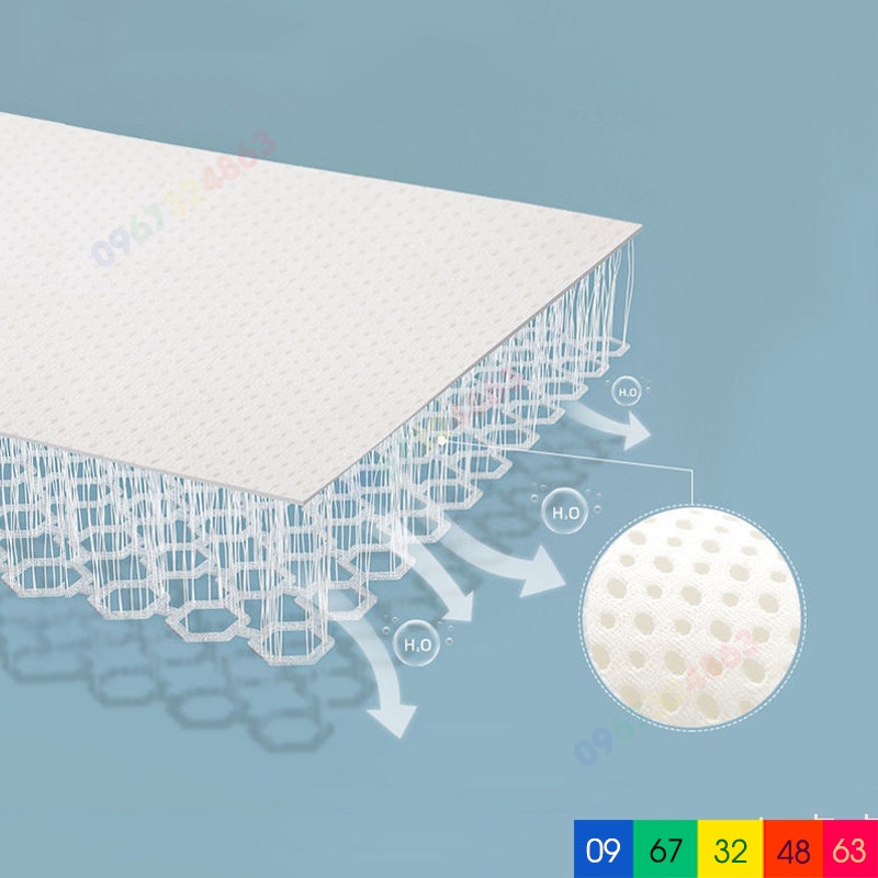 Gối xô 10 LỚP LÓT 3D cho bé