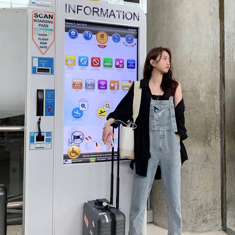 Sale 73% Hàng Có Sẵn Quần Yếm Phong Cách Hàn Quốc,xl Giá gốc 375000đ - 10H45