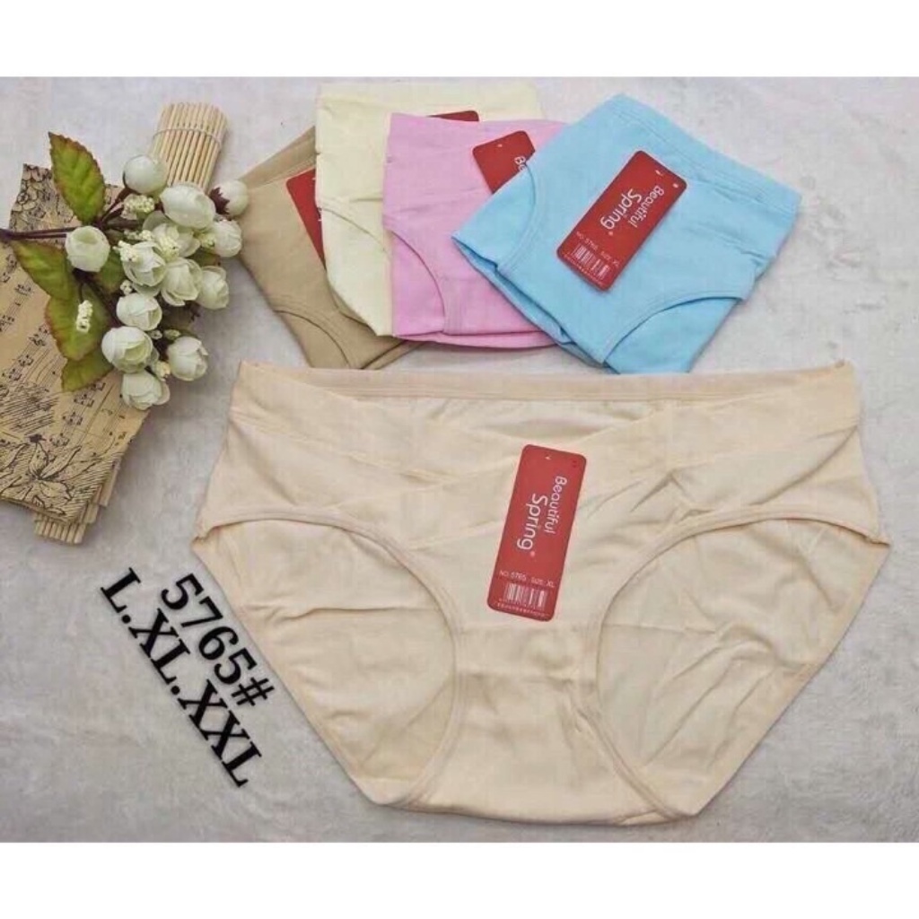 quần lót bầu, [ Fee ship ] Quần lót bầu cạp chéo kháng khuẩn cotton