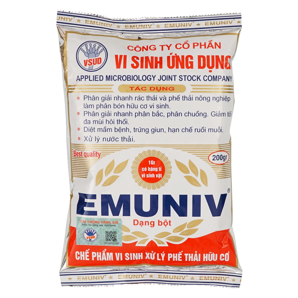 Combo Mật Rỉ Đường SFARM Và Chế Phẩm Emuniv Chuyên Dùng Ủ Rác, Ủ Phân.