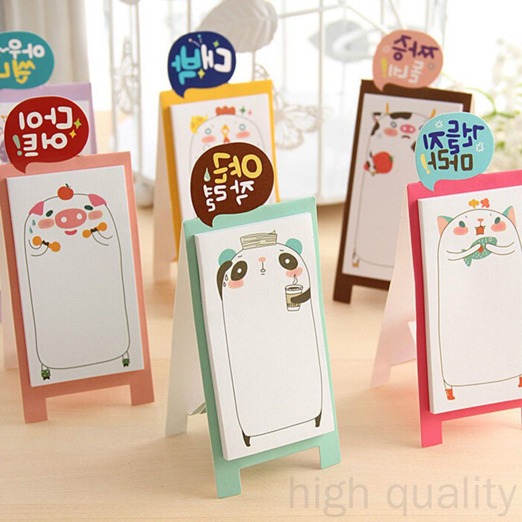 Miếng Dán Ghi Chú Kiểu Hàn Quốc Runbu998