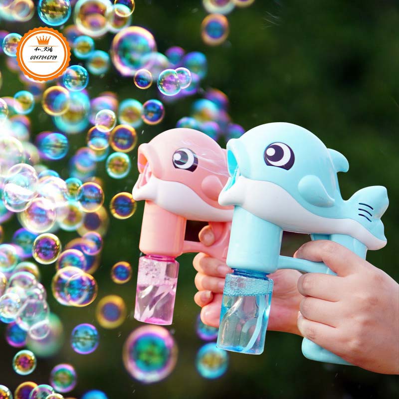 Đồ Chơi Bắn Bong Bóng Tự Động Phù Hợp Cho Các Bé Chơi Vào Dịp Mùa Hè Ngoài Trời An Kids