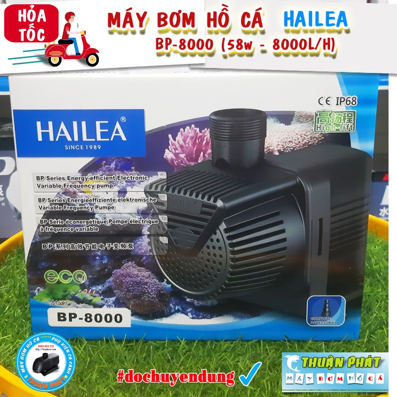 Máy Bơm Hồ Cá HAILEA BP 8000 siêu tiết kiệm điện BP8000