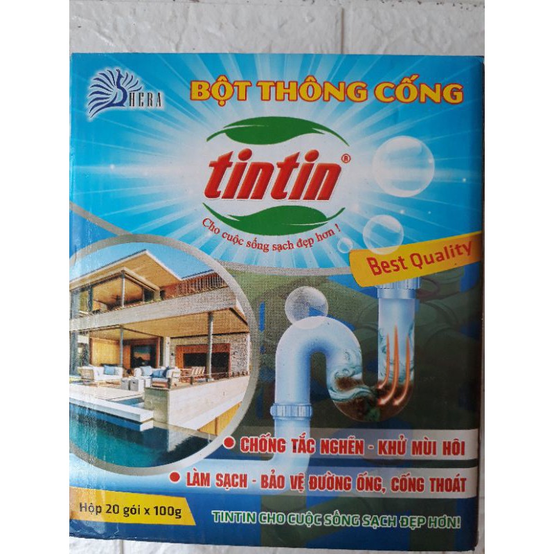 Bột Thông Cống- Thông Tắc Cống ,Đường Ống, Bồn Cầu