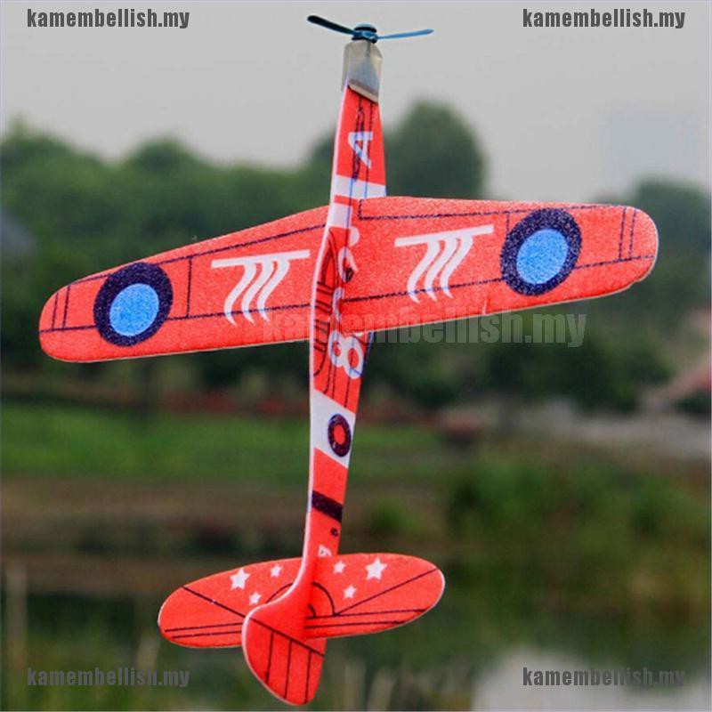 Máy bay xốp ném tay 19cm